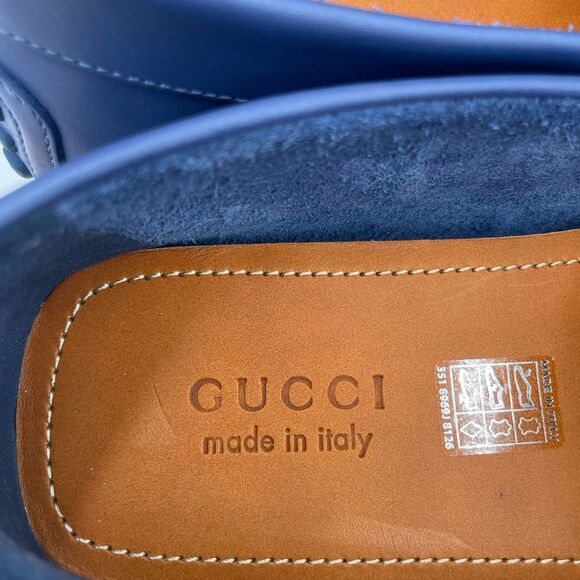 Men’s Gucci interlocking G driver loafers size 13 made in Italy - Picture 7 of 8